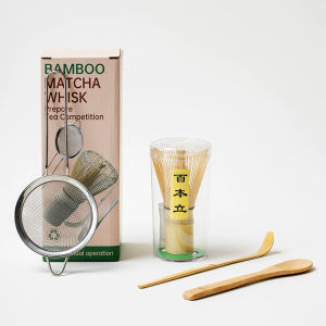🇸🇬[READY STOCK] Matcha Tea Peremony Premium Kit Set Matcha Tool Brush Bamboo Matcha Bowl Household Baking Tea Set Matcha Whisk Set