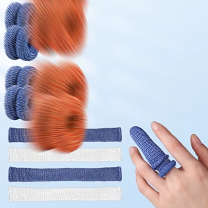 20Pcs Elastic Finger Bandages Cotton Finger Bandage Double Support Breathable Finger Protective Covers for Sport