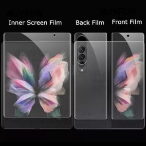 SAMSUNG GALAXY Z FOLD 6 Z FOLD 5 Z FOLD 4 Z FOLD 3 Z FOLD 2 ANTI GORES HYDROGEL FRONT MATTE ANTI MINYAK LAYAR DEPAN SCREEN GUARD PELINDUNG DEPAN MATTE PELINDUNG LAYAR FULL COVER