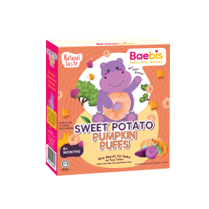 ZÉRA Mom - [HALAL] BAEBIS Organic Baby Rice Puff Finger Food for Teething Babies - 5 Flavours (6 Months+)