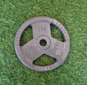 Tạ đĩa gang phủ sơn sấy KINGBOX phi 28mm - 2.5kg - 5kg - 10KG - 15kg / 1 bánh ( hàng nhập khẩu)