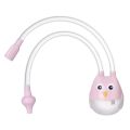 PenyedutMILLIE  Hingus Bayi Infant Nasal Aspirator Cute Owl Nose Cleaner Anti Backflow Suction Tube Baby Care Tool. 