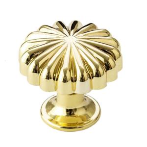 Zinc Alloy Dressers Knob Kitchen Cabinet Door Handle Wardrobe Pulls Pumpkin pattern Drawer Knob Furniture Hardware