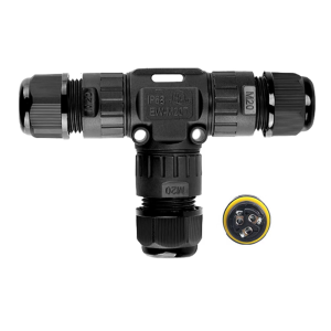 Waterproof T Type Cable Connector 2/3/4 Pin Screw Wiring Terminal Adapters Electrical Quick Wiring Assembly Enduring