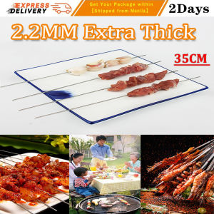 【50/30/20/10 PCS】Reusable Flat Stainless Steel Barbecue Skewers BBQ Needle Stick For Outdoor Camping Picnic Tools Cooking Tools Barbecue Tool BBQ Stick Korean Gas Barbecue Grill Outdoor BBQ Smoker Grill With Stand BBQ Stick-Stainless Steel Handle