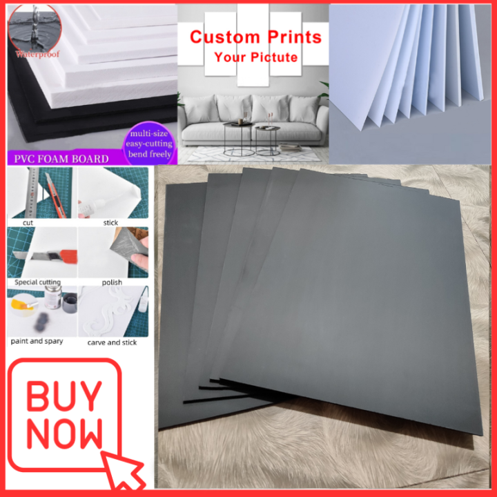 Sintra Board 12X24 BLACK , 3 PCS EACH.(HIGH STANDARD) Quality Sintra Board PVC foam board Water