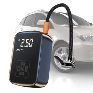 【New Arrival】 Inflator Portable Air Compressor 150 PSI Tire Pump 150 PSI 3600mAh Battery Motorcycle Bike Pump Car Air Compressor for Car Tires