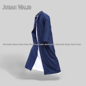 JUBAH ROMPI LUARAN WALID WARNA KATUN EXCLUSIVE S M L XL XXL XXXL / MOSLEM OUTWEAR GAMIS TAKLIM / JUBAH USTADZ / COD