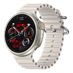 Đồng hồ thông minh chống nước IP68 theo dõi nhịp tim vòng đeo tay thể dục màn hình tròn