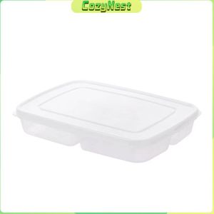 C.N. 4 Grids Refrigerator Organizer for Food Storage Meat Vegetables Seasoning Tray Kitchen Container Food Storage