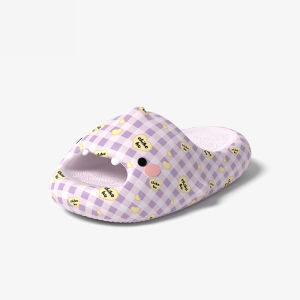 [Free Shipping] Cartoon Cute Shark Slippers For Women New Summer Style Thick-Soled Suitable For Outdoor Wear Home Use Bathing Bathroom And Dining Non-Slip Couple Slippers