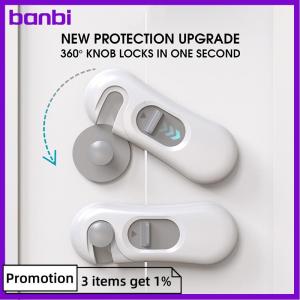 banbi 1Pc Home Refrigerator Lock Fridge Freezer Door Catch Lock Toddler Kids Child Cabinet Safety Lock For Baby Safety Child Lock