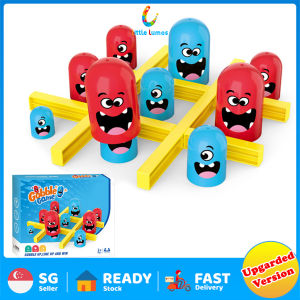 Tic Tac Toe | Interactive Board Game | Party Fun Gobblers Strategy Toys | Traditional Game | Toy Gift for boys Girls