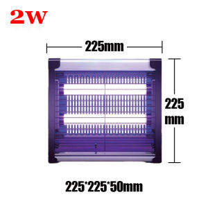 Mosquito Killer Lamp Electronic Indoor Insect Killer Bug Zapper Fly Trap Hanging UV Light Bulb 2W/4W