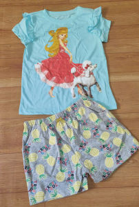 Bộ bé gái size đại 15kg tới 38kg  chất vải xuất dư mặc mùa hè thoáng mát thám hút mồ hôi giá sale rẻ