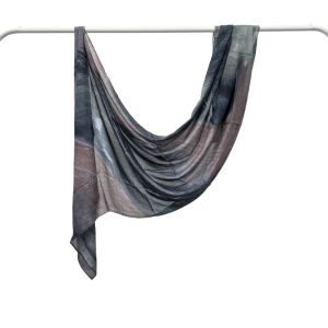 Jifang Fashion Print Modal Cotton Shawl Viral Digital Marble Printing Cotton Pashmina Shawls Muslim Hijab FX09