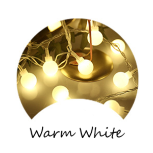 Bayar Di Tempat - [8 Meter] Lampu Anggur Bola Natal Hias LED Bulat / Lampu Tumblr Bola Anggur Lampu