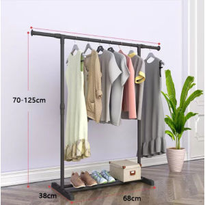 Bedroom Hanger Single Pole Floor Drying Rack Balcony Drying Rack Hanging Clothes Shelf loor drying rack for clothes