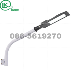 ไฟถนน LED Street light 220Vมาตรฐานมอก. แสงขาว/วอร์ม 50w/100w/150w ใช้ไฟบ้าน220Vสว่างชัวร์