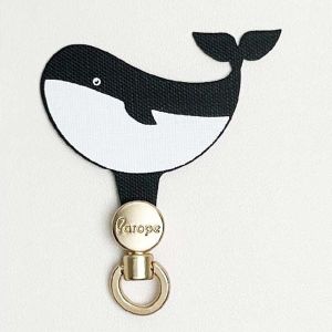 DGJKF 360 Rotatable Phone Tether Tab Cartoon Panda Safety Connecter Cellphone Lanyard Patch Replacement Metal Ring Mobile Phone Gasket Hanging Rope