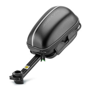 RockBros Waterproof Bike Seat Saddle Rear Rack Pack Bag With Luggage Carrier Black Quick Release