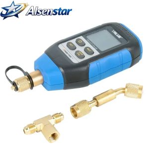 xpkQ VMV-1 Intelligent Digital Vacuum Gauge Digital Display Electronic High-precision Pressure Counter Vacuum Gauge 9Q4T2