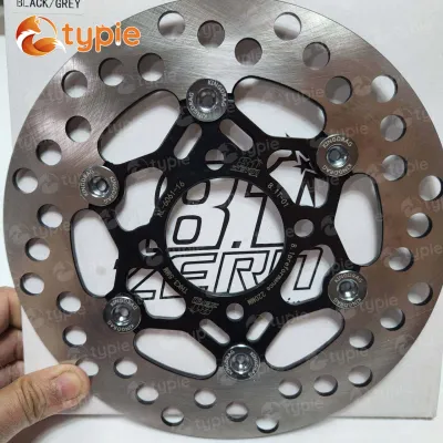 จานดิสเบรค จานเวฟ110i ZERN8.1 ดำหมุดเทา จูปิเตอร์ จานหน้า WAVE110i DREAM SUPERCUBWAVE125ปลาวาฬ ขนาด 220 มิล ของแต่งเวฟ110i