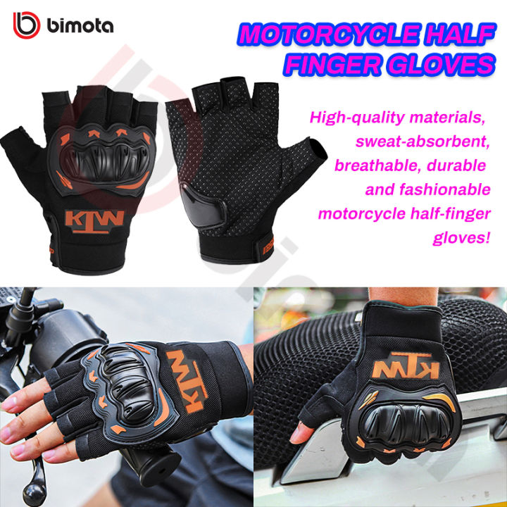 Bimota Original KTM Motorcycle Racing Half Finger Gloves Rower Gloves Drive Gloves Snowmobiling Gloves Lazada Lazada PH