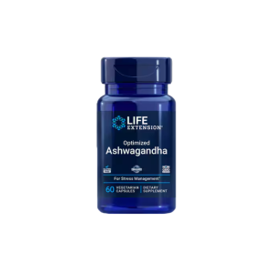 Optimized Ashwagandha 125mg 60 Caps Life Extension - Sensoril Extract