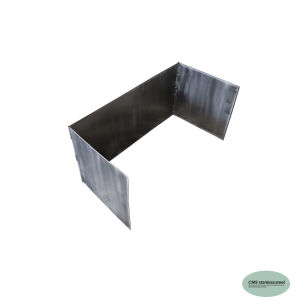 CMS แผ่นกันน้ำมันกระเด็น ครอบเตากันลมเสตนเลส หรือกันน้ำมันกระเด็น แบบพับได้ ขนาด 40*80ซม. สูง40ซม.