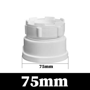 PVC Drain Pipe Fittings Threaded Cap Plug Cleanout Inspection Port for 50 75 110 160mm Easy Install