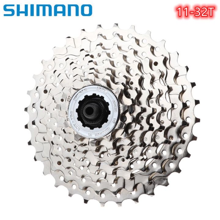 Shimano Cs Hg50 8 Speed Rear Cassette 12 25t 11 32t Road Bike Gear Sprocket Silver Lazada Ph