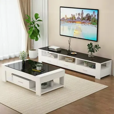 Tủ Tivi - Kệ Tivi Đặt Sàn TV04 - Gỗ MDF 15mm Lõi Xanh chống ẩm