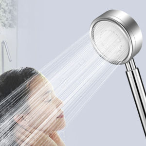 หัวฝักบัวสแตนเลส SUS304 ฝักบัวเพิ่มแรงดันน้ำ ฝักบัวเทอร์โบ ของแท้ ไม่ใช่อลูมิเนียม