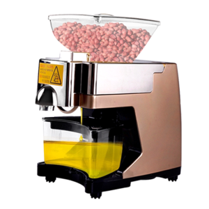 110V/220V Mini ABS Olive Kernel Oil Making Machine Stainless steel Screw Press Auto Small Oil Mill Expeller Extractor