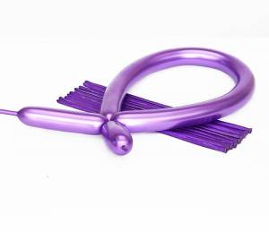 Balon Latex Twist Pentil Chrome Balon Panjang Isi 100 Pcs