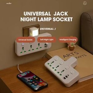 3 WAY Singapore Converter with Light British Standard Conversion Plug PD Fast Charge USB Multi-function Power Strips Type C  Multi Socket Extension White Extension Universal Wall Plug Extension Power Socket Safety Independent Switch Extension Power Socket