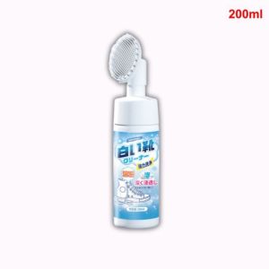 White Sneaker Cleaner Foam No Water Instant Whitening Remove Dirt Stains Easy Clean