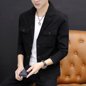 Áo khoác nam kaki cổ vest phong cách Hàn Quốc cá tính năng động trẻ trung T6