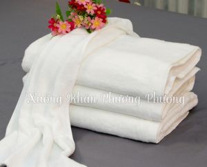 Khăn Tay Khăn mặt Khăn ăn 29x29 Khăn mềm mại  Khăn Hàng không dệt hoa sen 100% Cotton thấm hút tốt