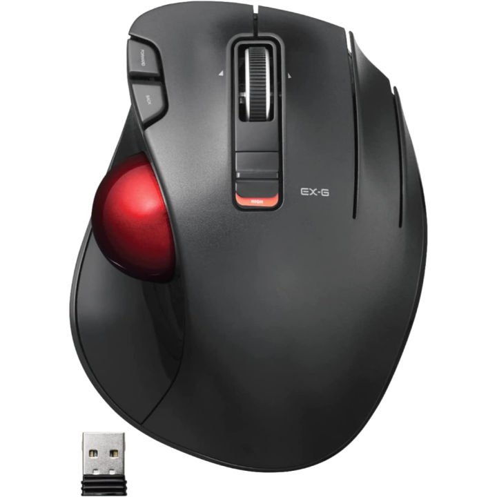 7G (LOCAL SELLER - READYSTOCK!) Made in JAPAN Trackball Wireless Mouse ...