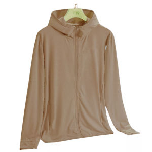 Foratjin - Jaket mesh hoodie UV protection olahraga JPS Women Super Jumbo [ Ready sampai 5XL]