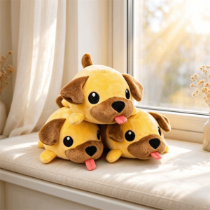 GINKG Puppy Puppy Plush Toy Dog Tongue-Out Animal Dog Stuffed Toy Adorable Premium Dog Plush Toy Birthday Gift