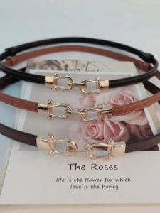 Hundred Styles/Fashion Thin Waist Chain/Korean Style Buckle Belt/Versatile Skirt/Sweater Match/Buckle Belt for Women