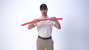 Kaiersn Indoor Solf Golf Multi-functional Swing Aid Power Stick Swing Trainer Soft Baton Training Power Whip Foam Swing Stick