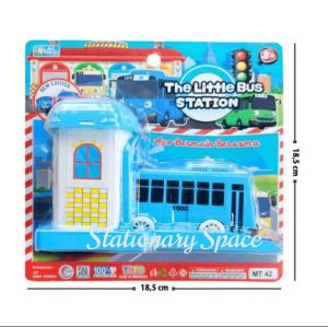 Mainan Anak Bus Tayo MT 42 GARASI Pelontar