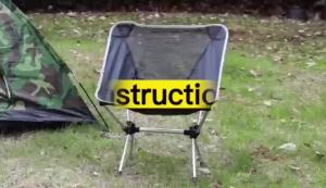 Folding Chair Ultralight Detachable Portable Lightweight Chair Folding Extended Seat Fishing Camping Home BBQ Garden Hiking