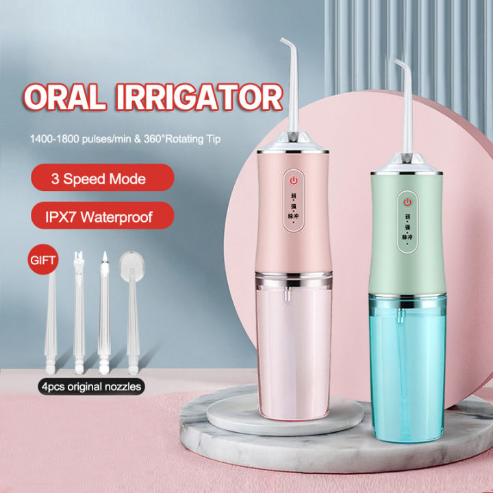 [🇲🇾 Stock] Electric Flosser Portable Oral Irrigator Waterpulse Flosser