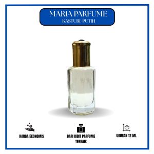 Minyak Wangi Kasturi putih import 12ml