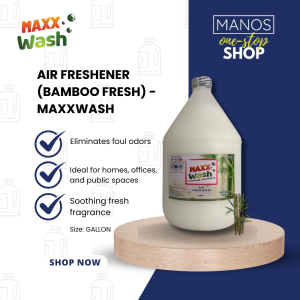MAXXWASH AIR FRESHENER (BAMBOO FRESH) / GALLON